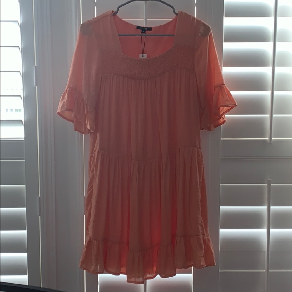 Light coral colored dress